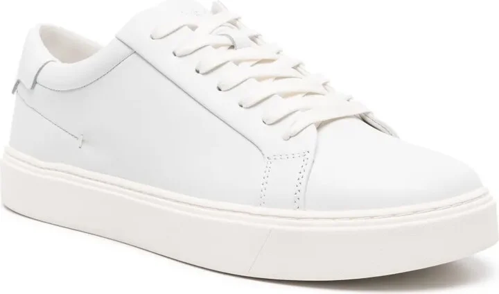 Logo-Debossed Leather Sneakers - Image 2