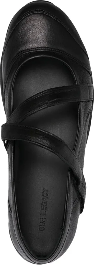 Logo-Debossed Leather Sneakers - Image 4