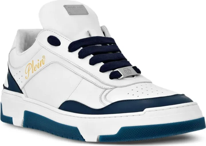 Logo-Debossed Leather Sneakers - Image 2