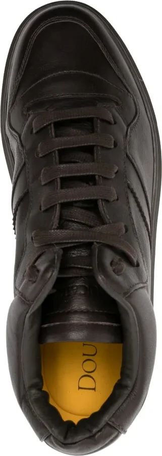 Logo-Debossed Leather Sneakers - Image 4