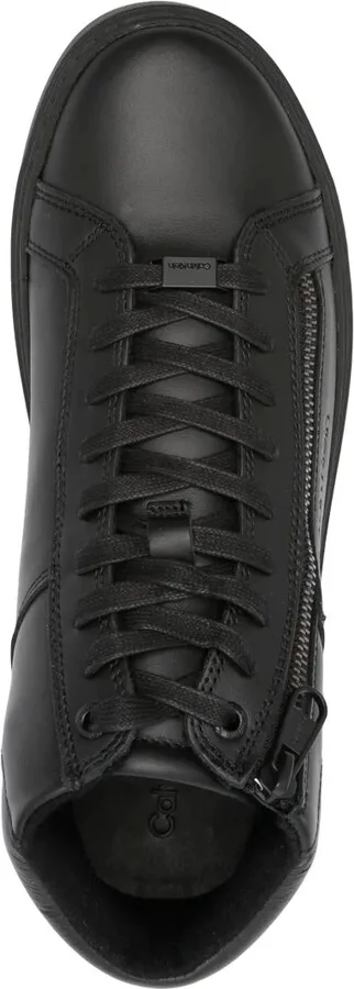 Logo-Debossed Leather Sneakers - Image 4