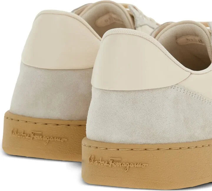 Logo-Debossed Low-Top Sneakers - Image 3