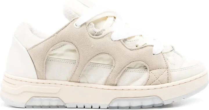 Logo-Debossed Low-Top Sneakers