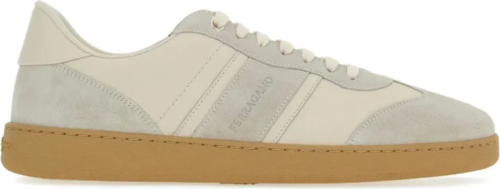 Logo-Debossed Low-Top Sneakers