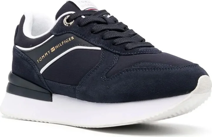 Logo-Debossed Low-Top Suede Sneakers - Image 2