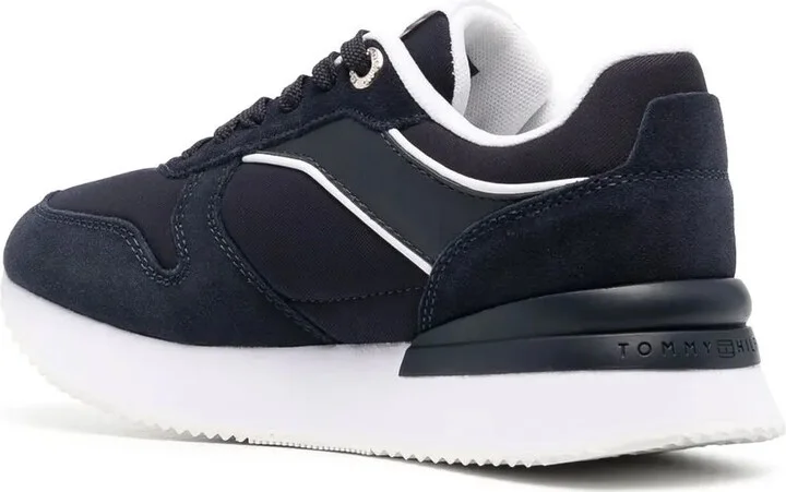 Logo-Debossed Low-Top Suede Sneakers - Image 3
