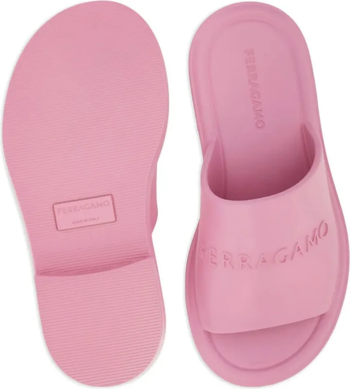 Logo-Debossed Open-Toe Slides - Image 4