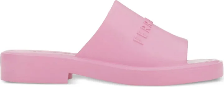 Logo-Debossed Open-Toe Slides