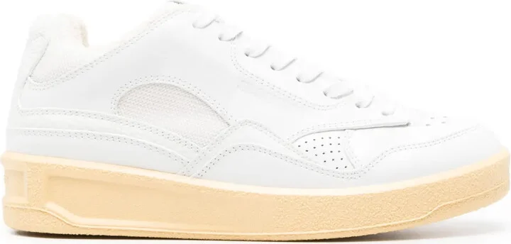 Logo-Debossed Panelled Sneakers