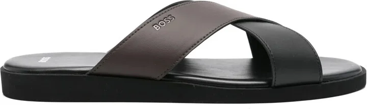 Logo-Debossed Slides