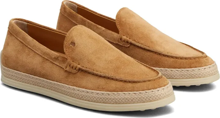Logo-Debossed Suede Espadrilles - Image 2