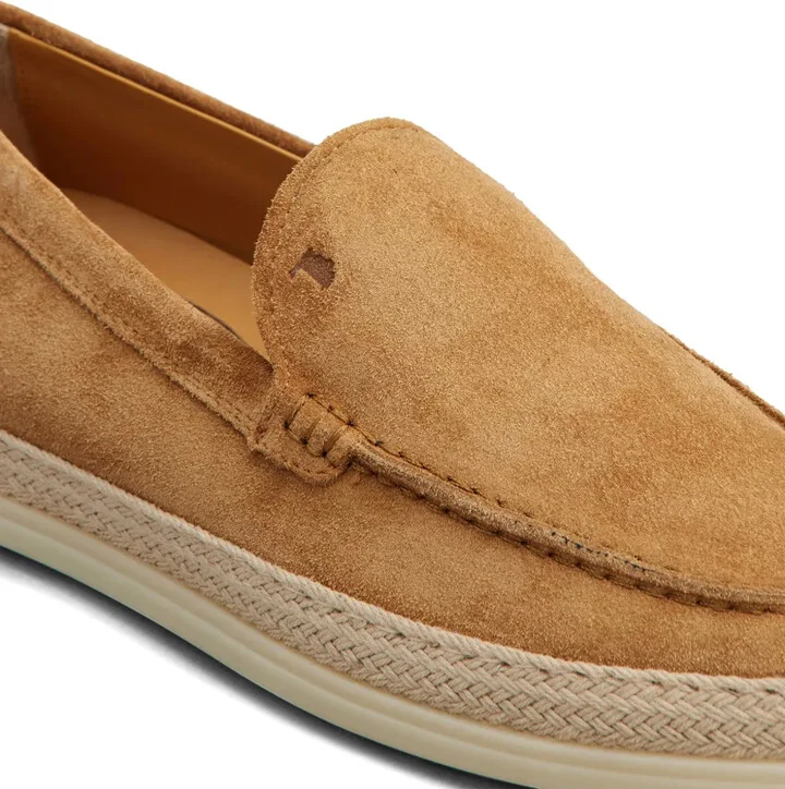 Logo-Debossed Suede Espadrilles - Image 5