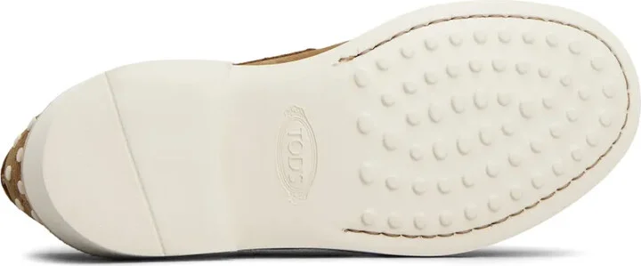 Logo-Debossed Suede Loafers - Image 4