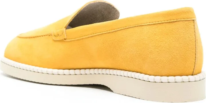 Logo-Debossed Suede Loafers - Image 3