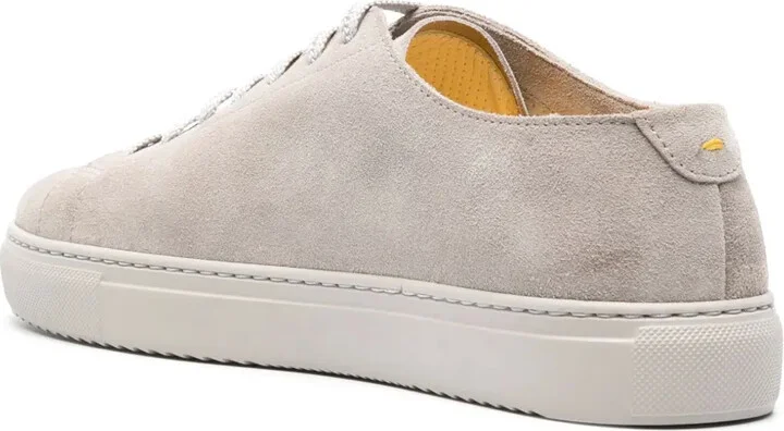 Logo-Debossed Suede Sneakers - Image 3
