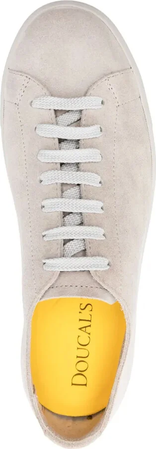 Logo-Debossed Suede Sneakers - Image 4