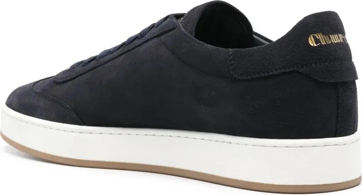 Logo-Debossed Suede Sneakers - Image 3