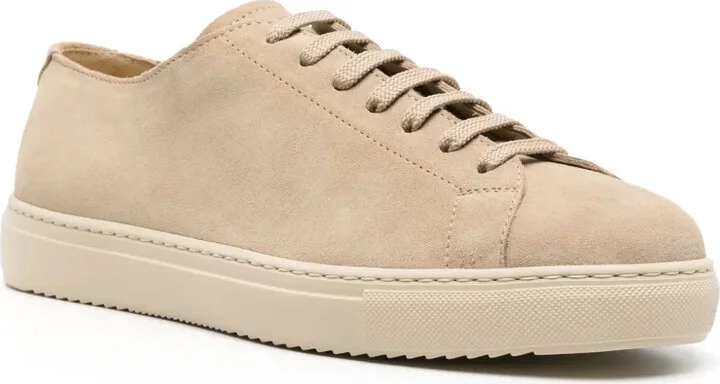 Logo-Debossed Suede Sneakers - Image 2