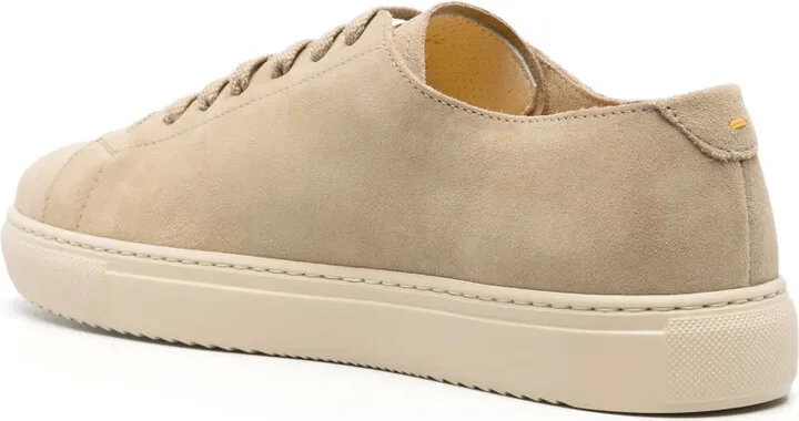 Logo-Debossed Suede Sneakers - Image 3