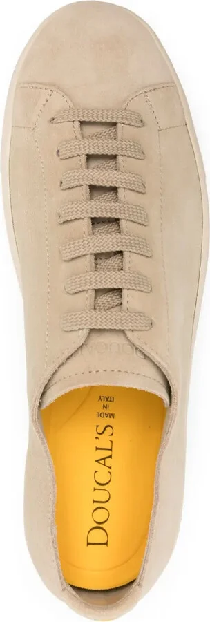 Logo-Debossed Suede Sneakers - Image 4