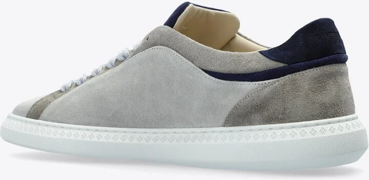 Logo-Debossed Suede Sneakers - Image 2
