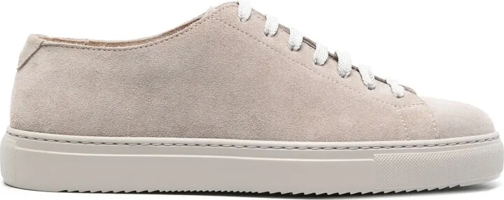 Logo-Debossed Suede Sneakers