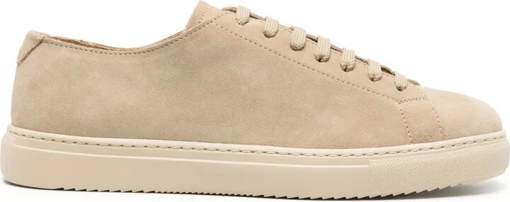 Logo-Debossed Suede Sneakers