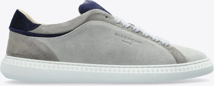 Logo-Debossed Suede Sneakers