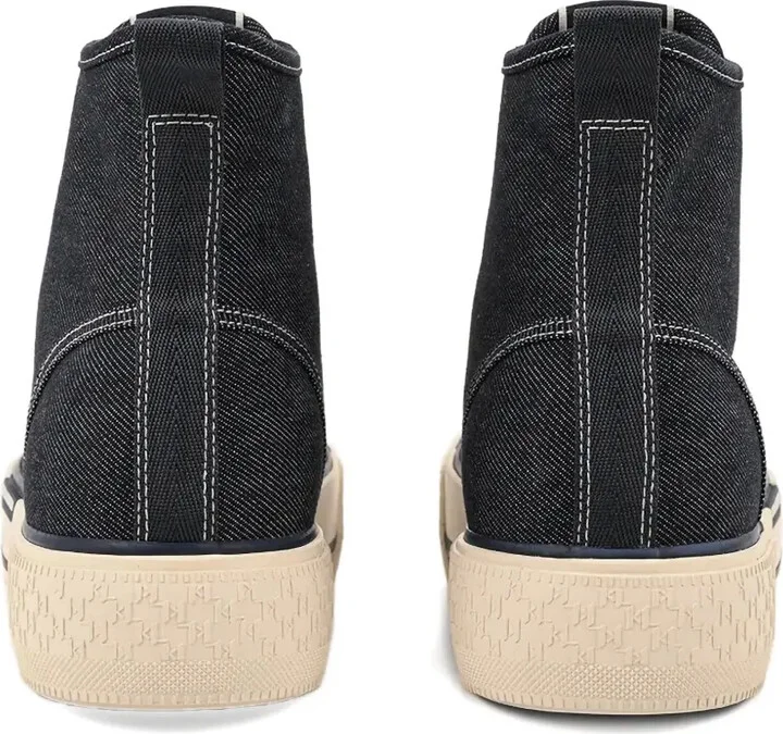 Logo-Detail Denim Sneakers - Image 3