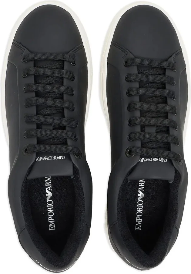 Logo-Detail Lace-Up Sneakers - Image 4