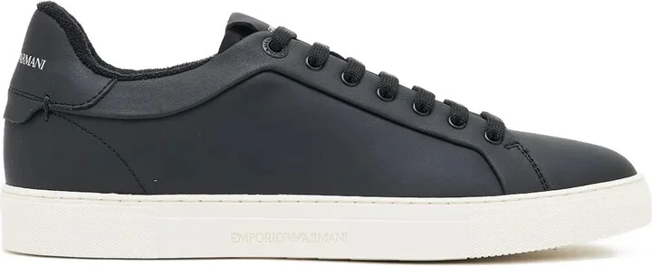 Logo-Detail Lace-Up Sneakers