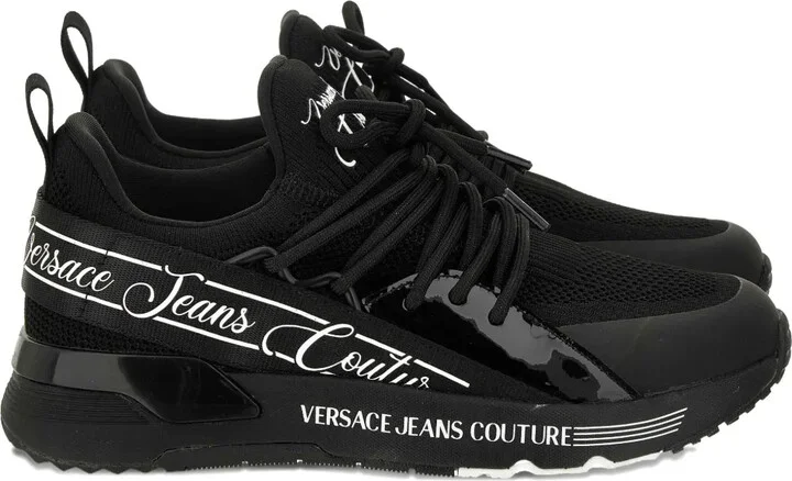 Logo-Detail Lace-Up Sneakers