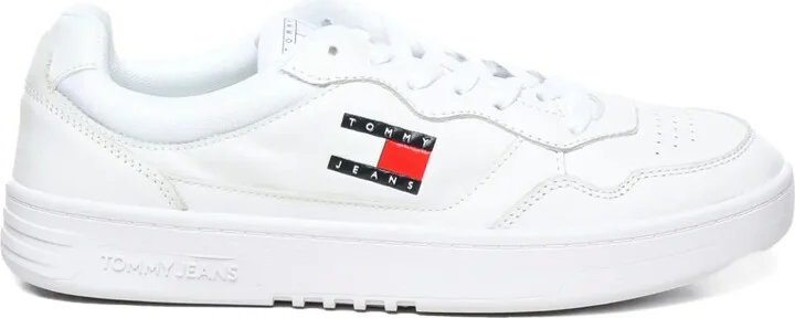 Logo-Detail Lace-Up Trainers
