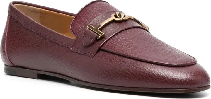 Logo-Detail Leather Loafers - Image 2