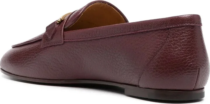 Logo-Detail Leather Loafers - Image 3