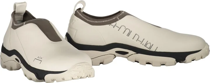 Logo Detail Leather Sneakers - Image 2