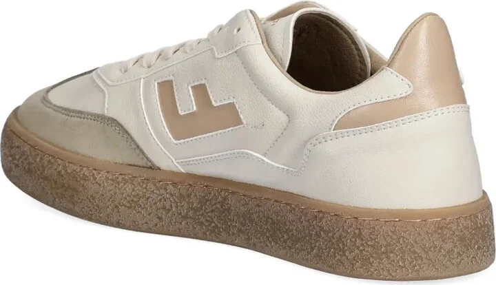 Logo-Detail Leather Sneakers - Image 3