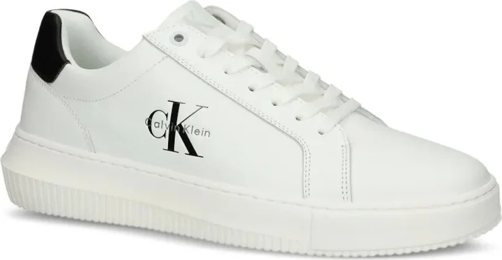Logo-Detail Leather Sneakers - Image 2