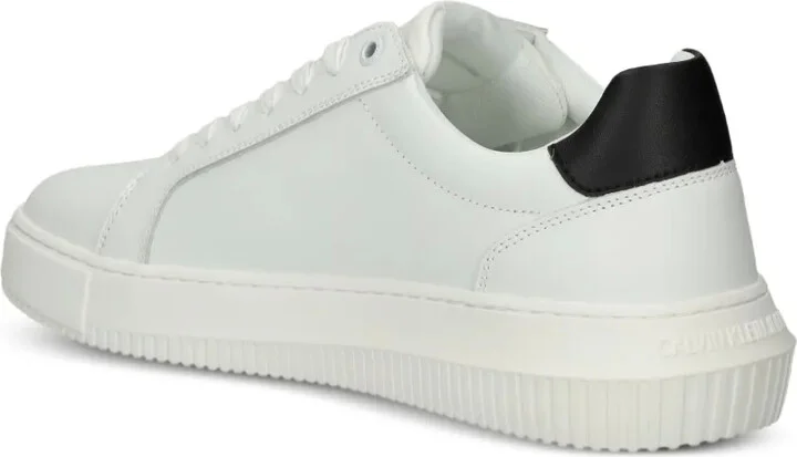 Logo-Detail Leather Sneakers - Image 4
