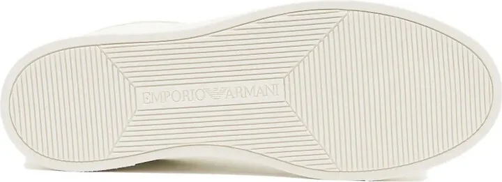 Logo-Detail Leather Sneakers - Image 5