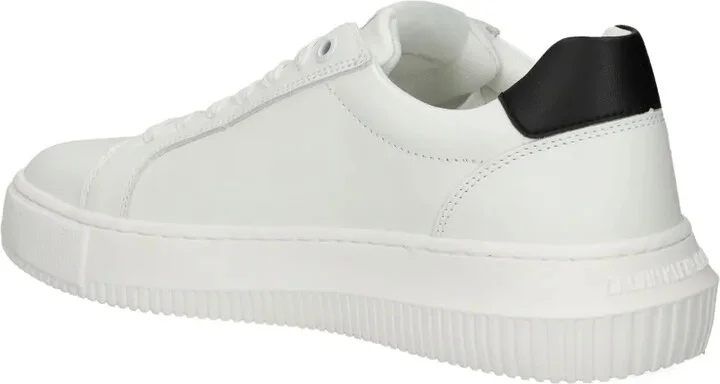 Logo-Detail Leather Sneakers - Image 4