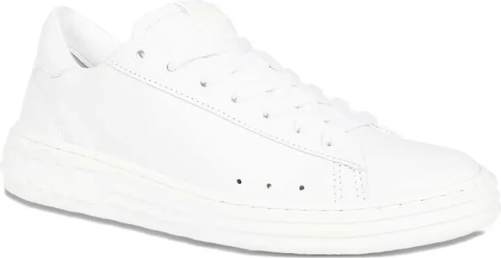 Logo-Detail Leather Sneakers - Image 2