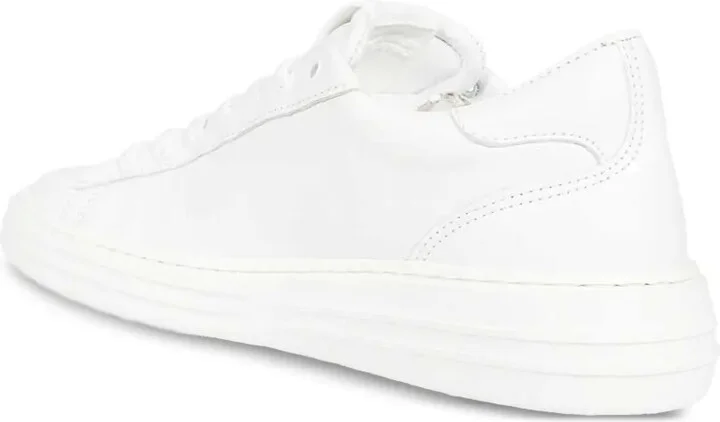 Logo-Detail Leather Sneakers - Image 3