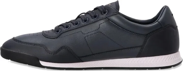 Logo-Detail Leather Sneakers - Image 4