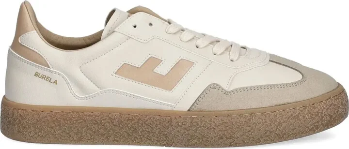 Logo-Detail Leather Sneakers