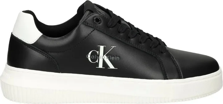 Logo-Detail Leather Sneakers
