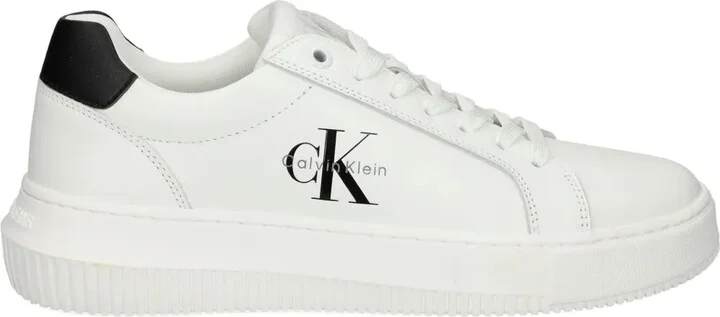 Logo-Detail Leather Sneakers