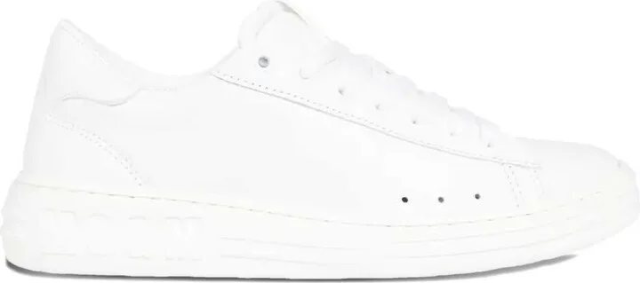 Logo-Detail Leather Sneakers