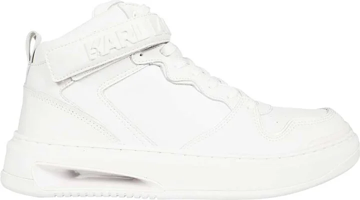 Logo Detail Leather Sneakers