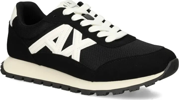Logo-Detail Mesh Panel Sneakers - Image 2
